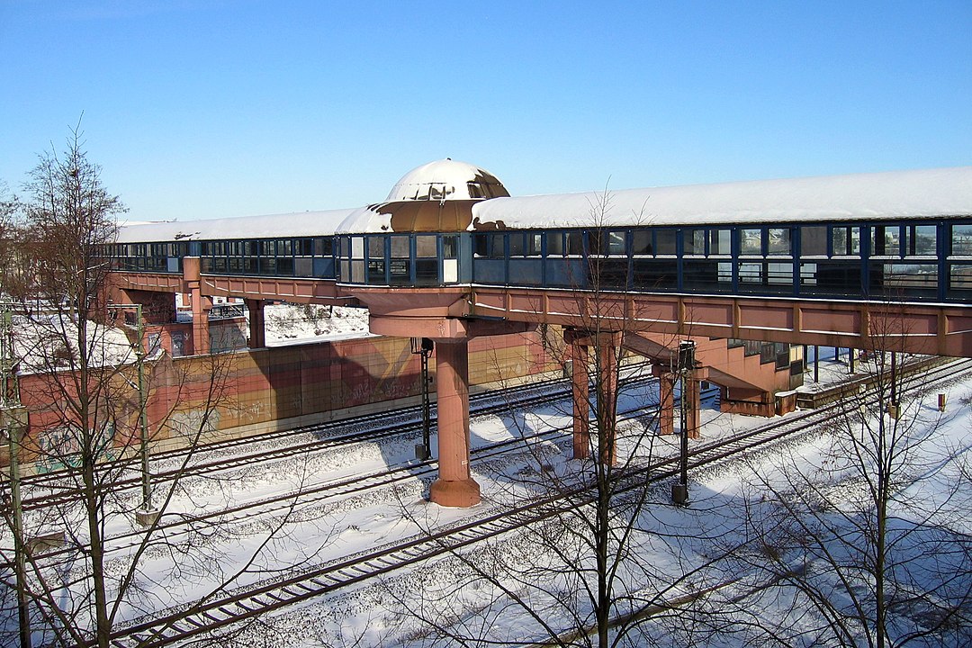 Puente peatonal Neulussheim