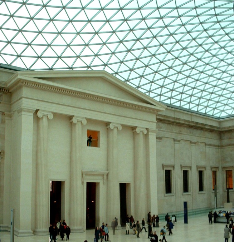 Gran patio en el Museo Británico