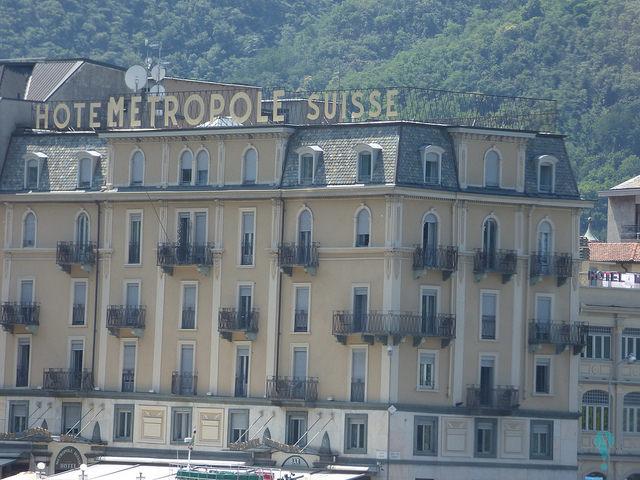Fachada del Hotel 'Metropole Suisse'