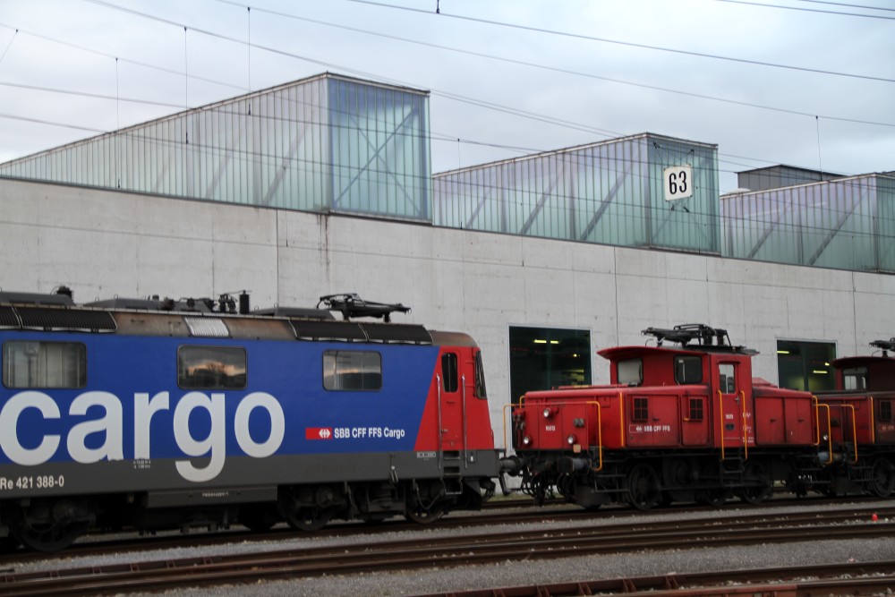 Depósito de locomotoras, Auf dem Wolf