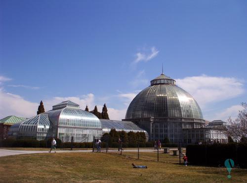 Acuario y conservatorio en Belle Island